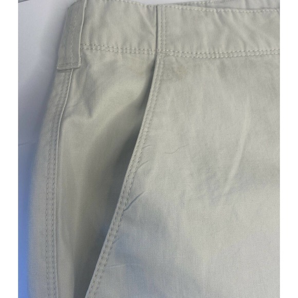 Woolrich Outdoor Hiking Cargo Shorts Khaki Tan Cotton Men's Size 42 - Picture 5 of 10